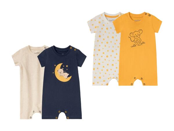 Pyjamas pour bébé, lot de 2