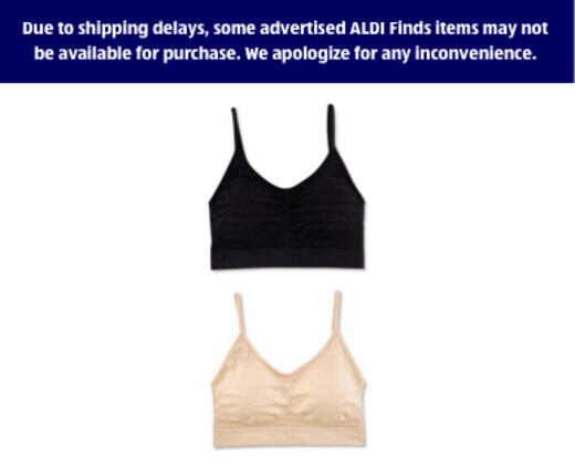Serra 
 Ladies' 2-Pack Seamless Comfort Bras