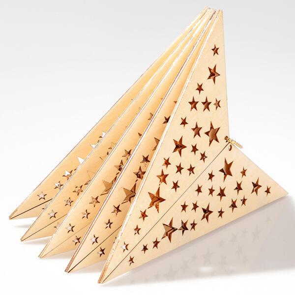 LED-Holzstern