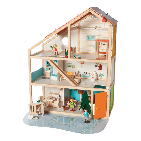 PLAYLAND(R) 				Houten poppenhuis