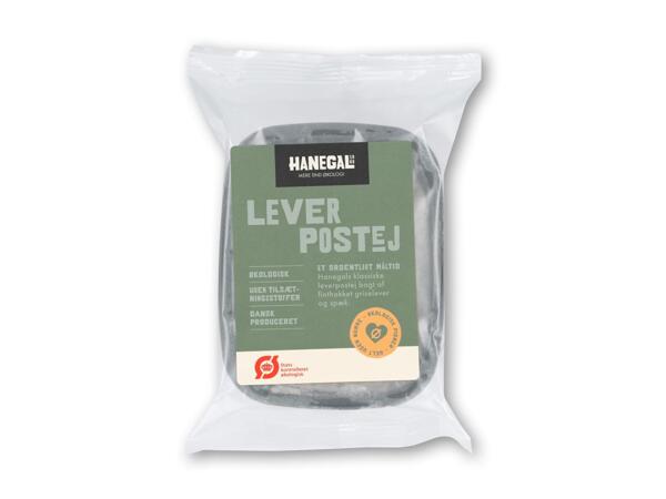 HANEGAL Økologisk leverpostej eller spegepølse