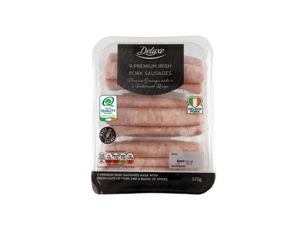 9 Premium Irish Pork Sausages