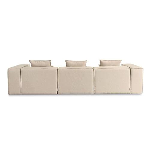 HOME DELUXE Sofa Verona - L, beige