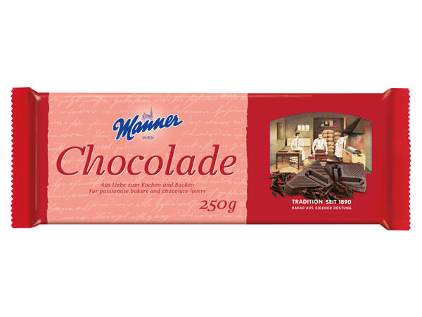 Manner Haushaltsschokolade