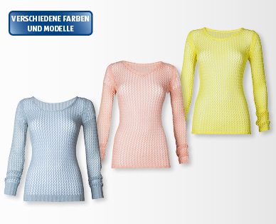 BLUE MOTION COLLECTION Damen-Pullover