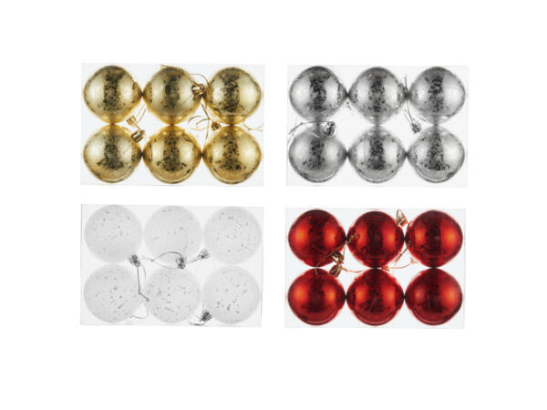 Julgranskulor, 6-pack