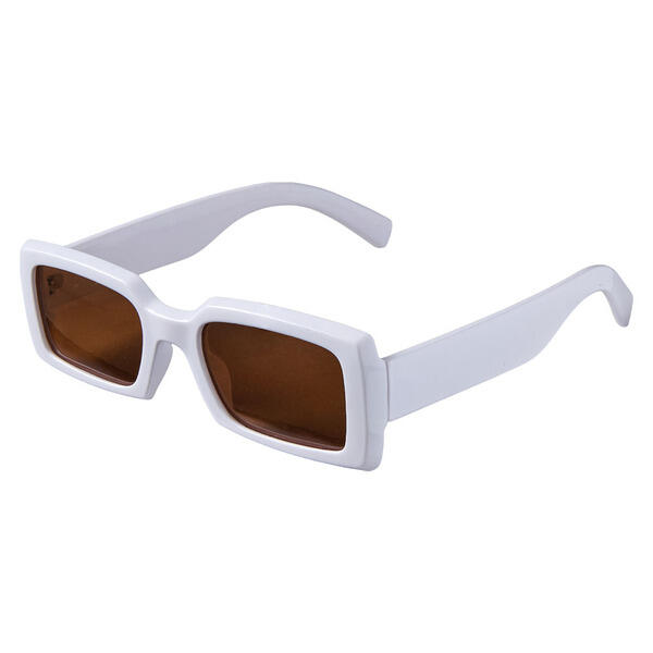 Serra White Polarized Sunglasses