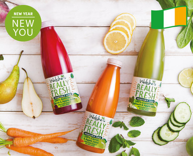 Walshe's Really Fresh Irish Vegetable Juices