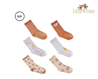 Infant Socks 6pk