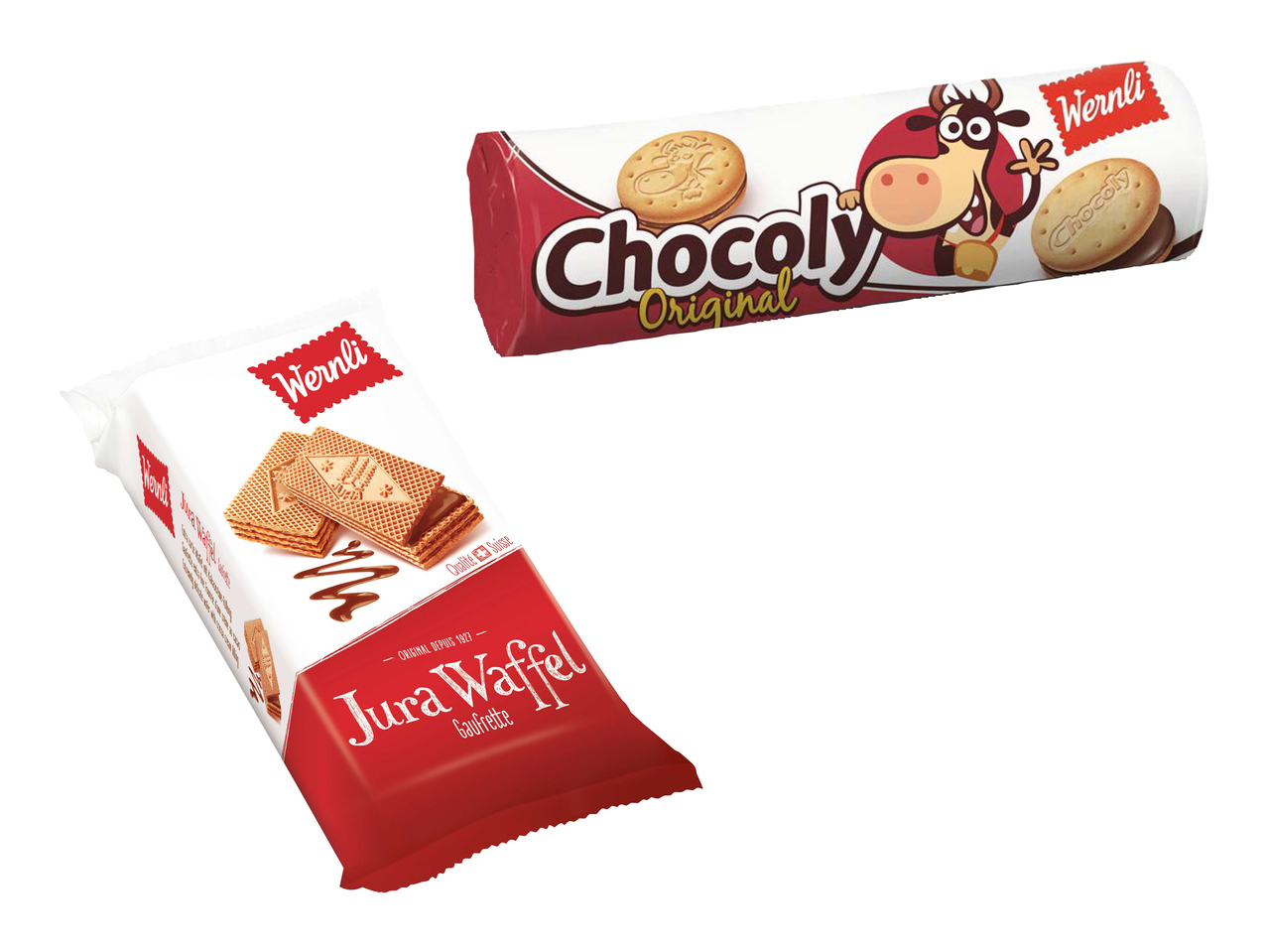 Gaufrettes Jura/ Chocoly original Wernli