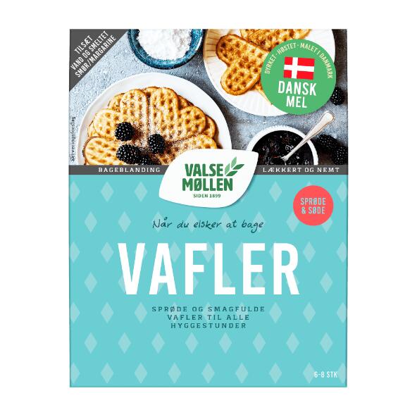 VALSEMØLLEN Fødselsdagsboller eller vaffelblanding