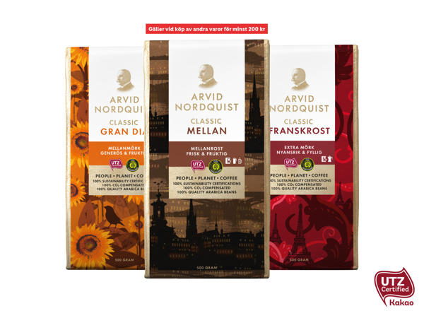 Arvid Nordquist kaffe