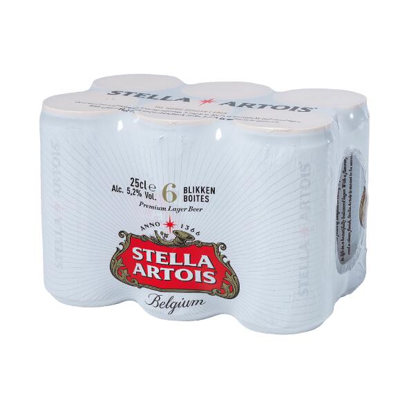 STELLA ARTOIS(R) 				Pils, 6 pcs