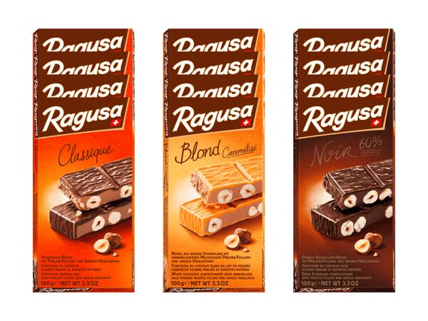 Tablettes de chocolat Ragusa Camille Bloch