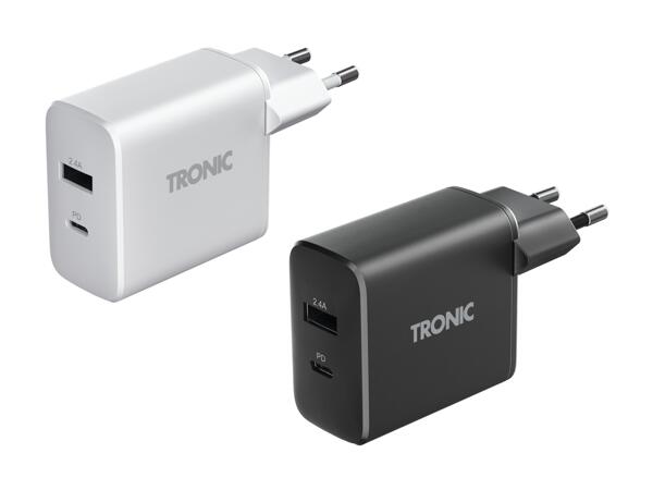 Tronic Dual-USB-Ladegerät
