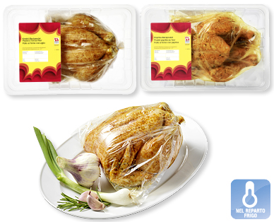 Pollo da arrostire alla paprica/all'aglio