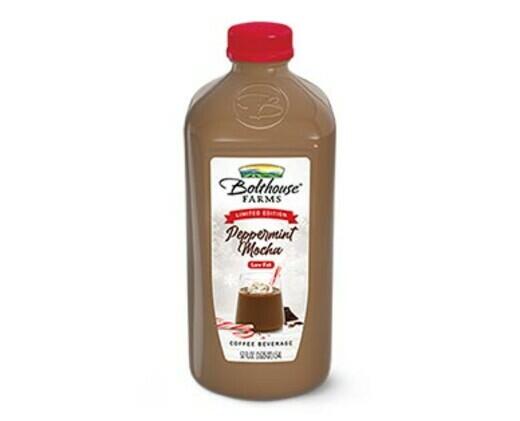 Bolthouse Farms 
 Holiday Nog or Peppermint Mocha Coffee Beverage