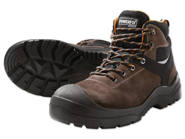 Herren Leder-Sicherheitsstiefel