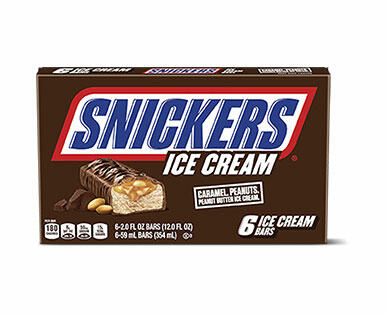 Snickers Ice Cream Bars
