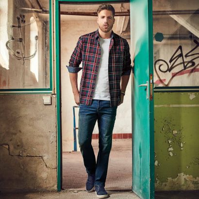 Chemise en flanelle pour hommes