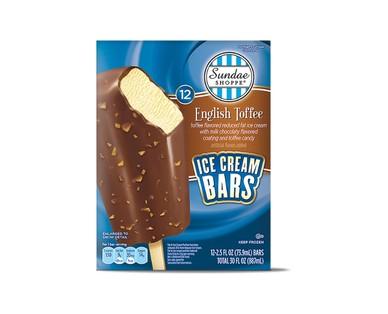 Sundae Shoppe English Toffee Ice Cream Bars