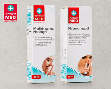 ACTIVE MED Medizinisches Nasengel/-pflegeöl