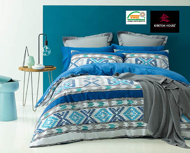 King Size Quilt Cover Set - Aztec