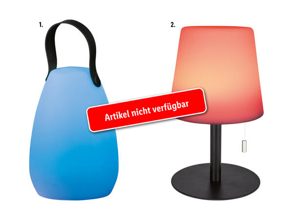 Akku-Aussentischleuchte