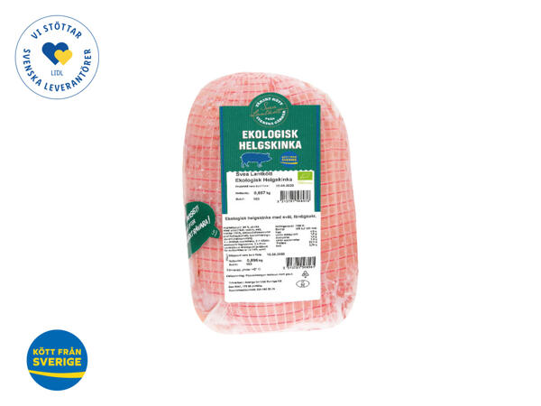 Ekologisk helgskinka
