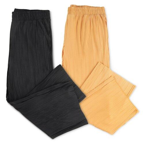 UP 2 FASHION Pantaloni plissettati da donna
