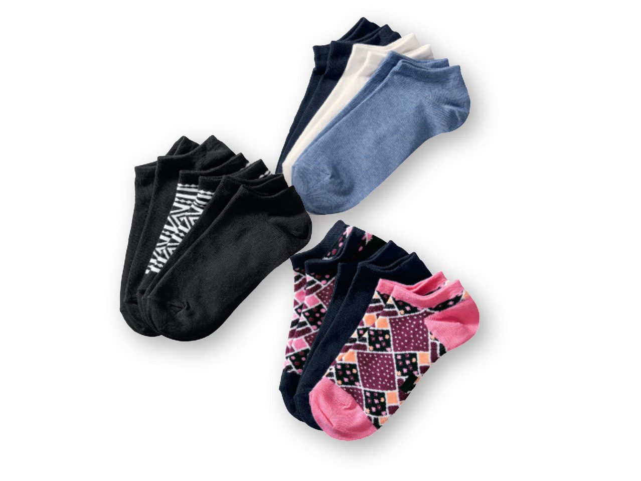 ESMARA Ladies' Trainer Socks