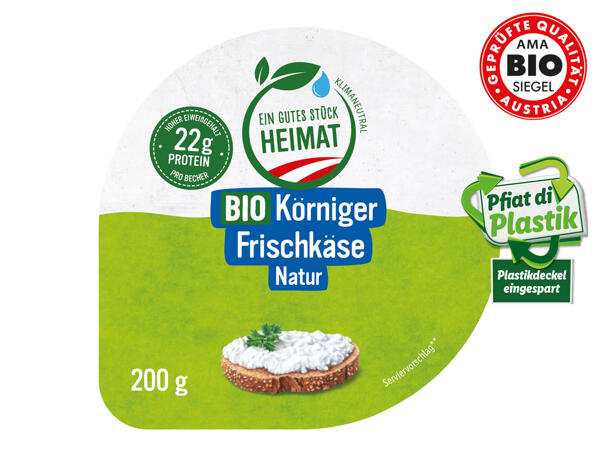 Bio Körniger Frischkäse