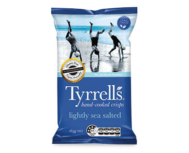 Tyrrell's Sea Salt Slow Cooked Chips 165g