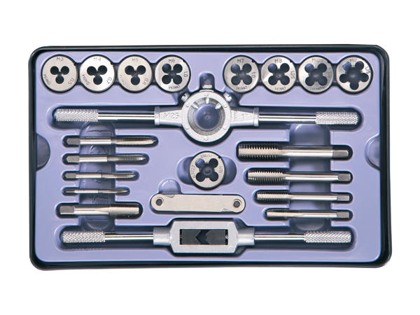 Set de filetage et taraudage, 21 pièces