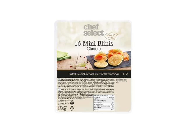 Mini Cocktail Blinis
