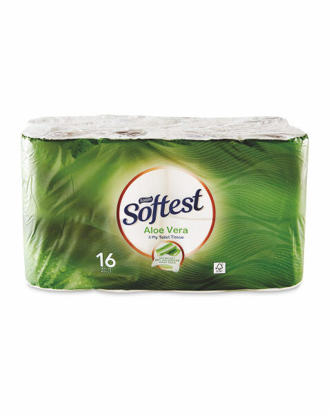 Aloe Vera Toilet Tissue 16 Pack