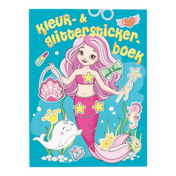 Mal- und Stickerbuch