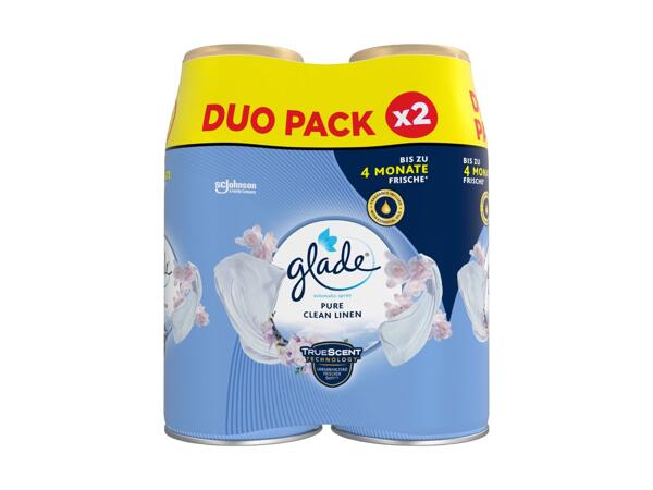 Recharge spray automatique Glade, pack de 2