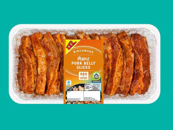 Birchwood Maple Pork Belly Slices