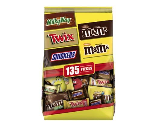 Mars 
 Chocolate Favorites Fun Size Variety Mix 135 Pieces