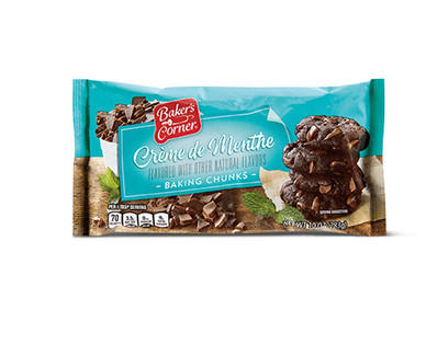 Baker's Corner Crème de Menthe Baking Chunks