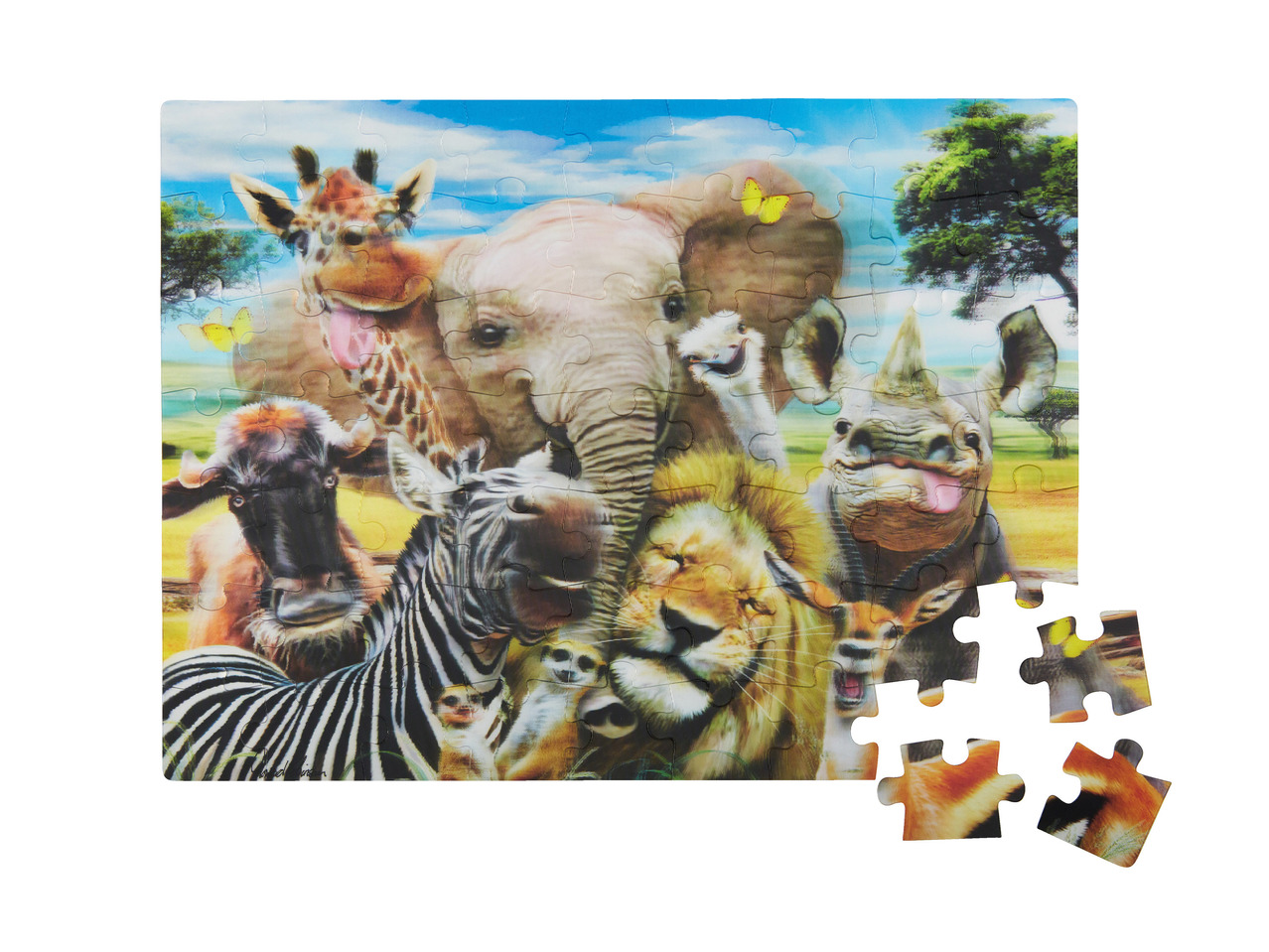 3D Effect Puzzle