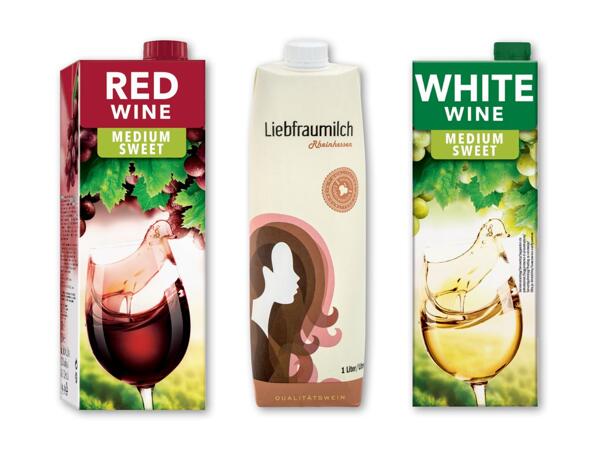 CAVENETA/LIEBFRAUMILCH Sød hvid- eller rødvin