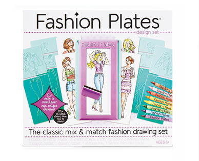 Fashion Plates Design Set