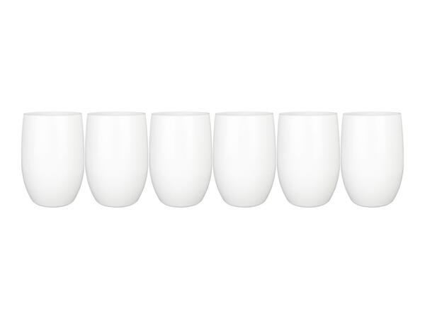 Ernesto Plastic Glasses - 6 Pack