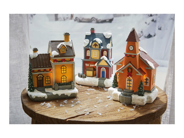 Melinera LED Christmas Village Scene