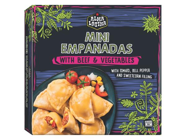 Mini Empanadas with Beef and Vegetables