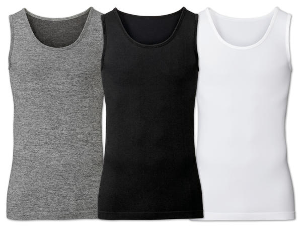 LIVERGY(R) Herren „Seamless" Achselhemd1