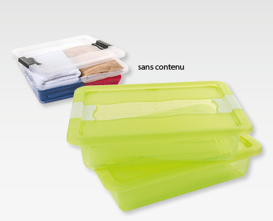 Lot de boîtes de rangement EASY HOME(R)