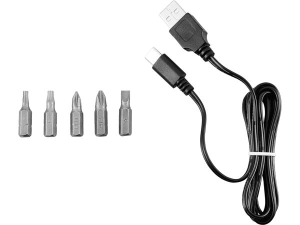 Cordless Screwdriver with Selectable Torque Levels